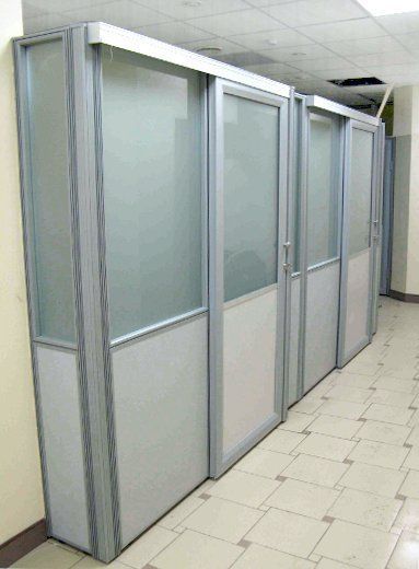 Фото проекта - Мобильные перегородки для МИН Банк