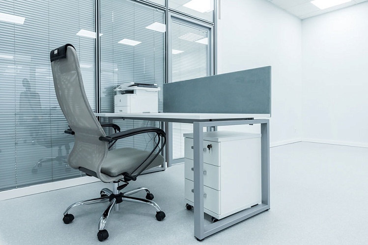 Акустические мобильные экраны из ткани для снижения шума в офисе