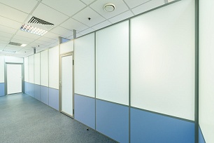 Комбинированные офисные перегородки — двенадцатый ракурс
