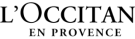 Логотип Л'Окситан на стеклянной панели