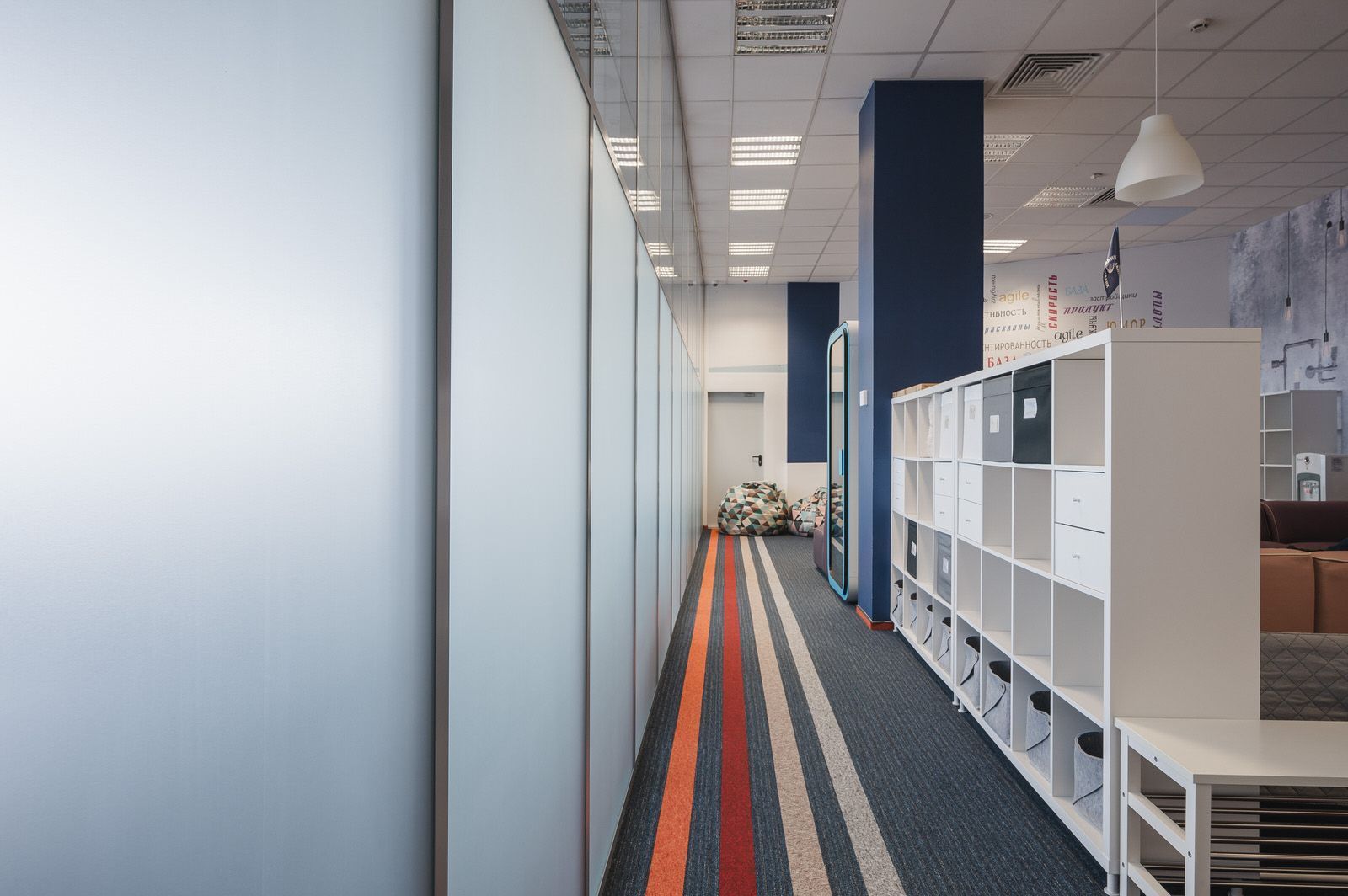 Матовые перегородки в open space