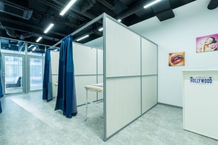 Мобильные легкие перегородки из ЛДСП