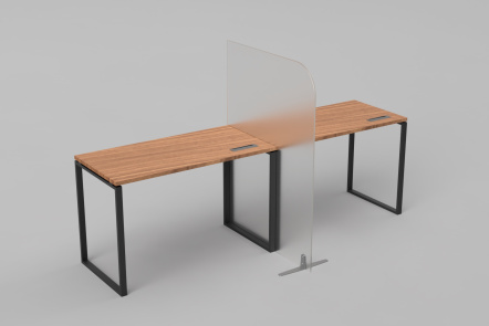 Напольные стеклянные экраны Lux Screen