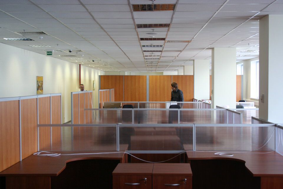 Модульные перегородки для зонирования рабочих мест
