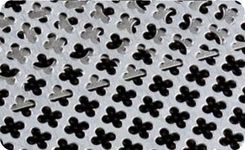 Навесные панели с декоративной перфорацией