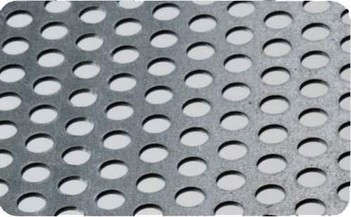 Навесные панели с круглой перфорацией