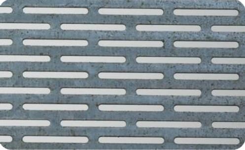 Навесные панели со щелевидной перфорацией