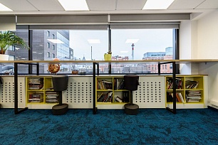 Офисная мебель в проекте — фото проекта