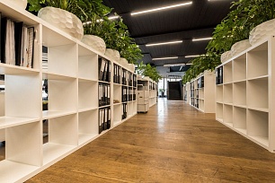 Офисная мебель в проекте — фото проекта