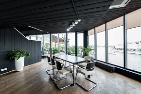 Офисная мебель в проекте — пример в интерьере