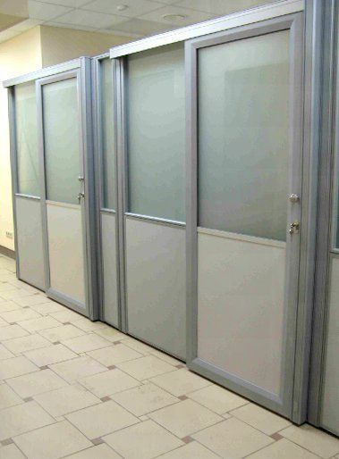 Фото проекта МИН Банк: перегородки для рабочих мест (open space)