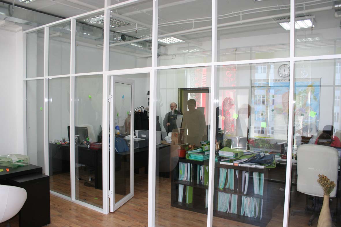 Офисные перегородки в интерьере Biofarma