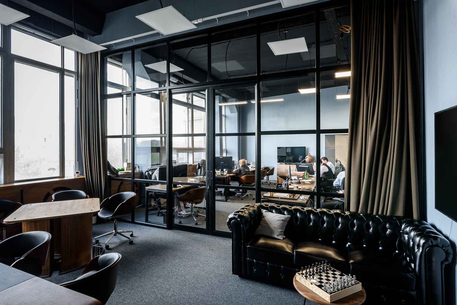 Перегородки в стиле лофт