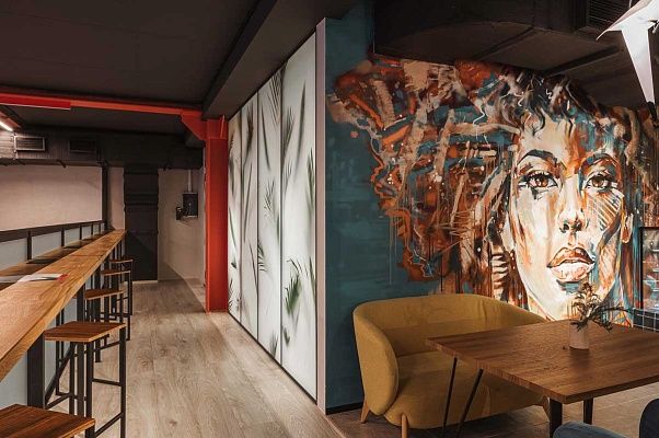 Перегородки для школ танцев в Loft Studio 8