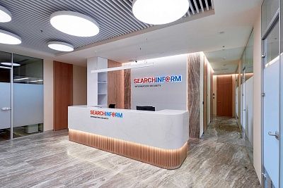 Офисные перегородки в проекте Москва-Тянь — переговорная зона