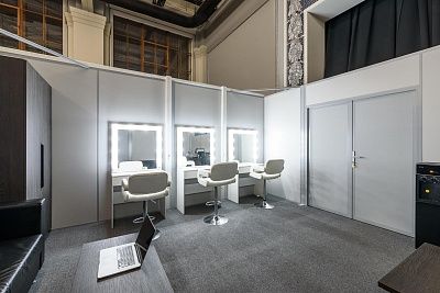 Офисные перегородки в проекте ВДНХ — общий вид