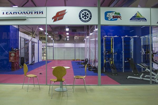Перегородки для центра хоккейной подготовки RussiaHockey