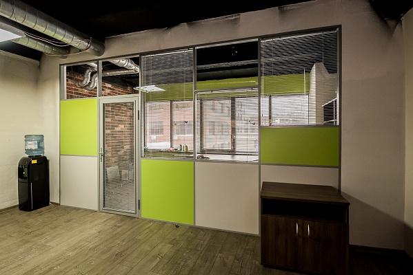 Комбинированные перегородки для компании Талгос