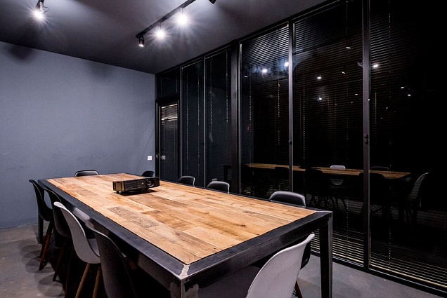 Стеклянные перегородки Simplex — вариант исполнения