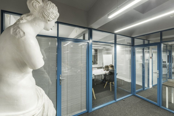 Офисные перегородки для Офис WGG digital agency