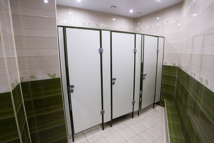 Сантехнические перегородки из ЛДСП module Simplex
